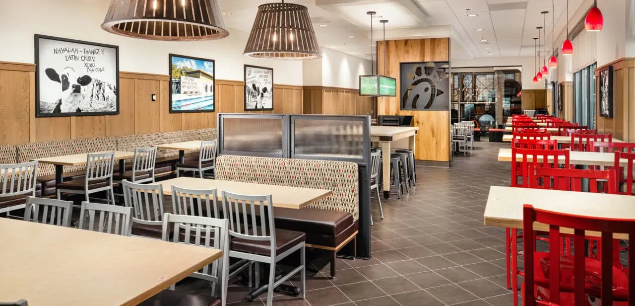 Chick-fil-A Dining Area