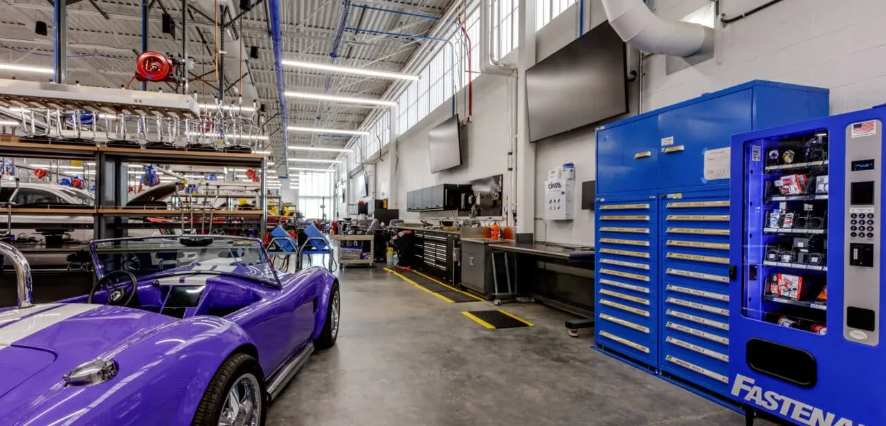 WSU Engineering & Automotive Shop Floor