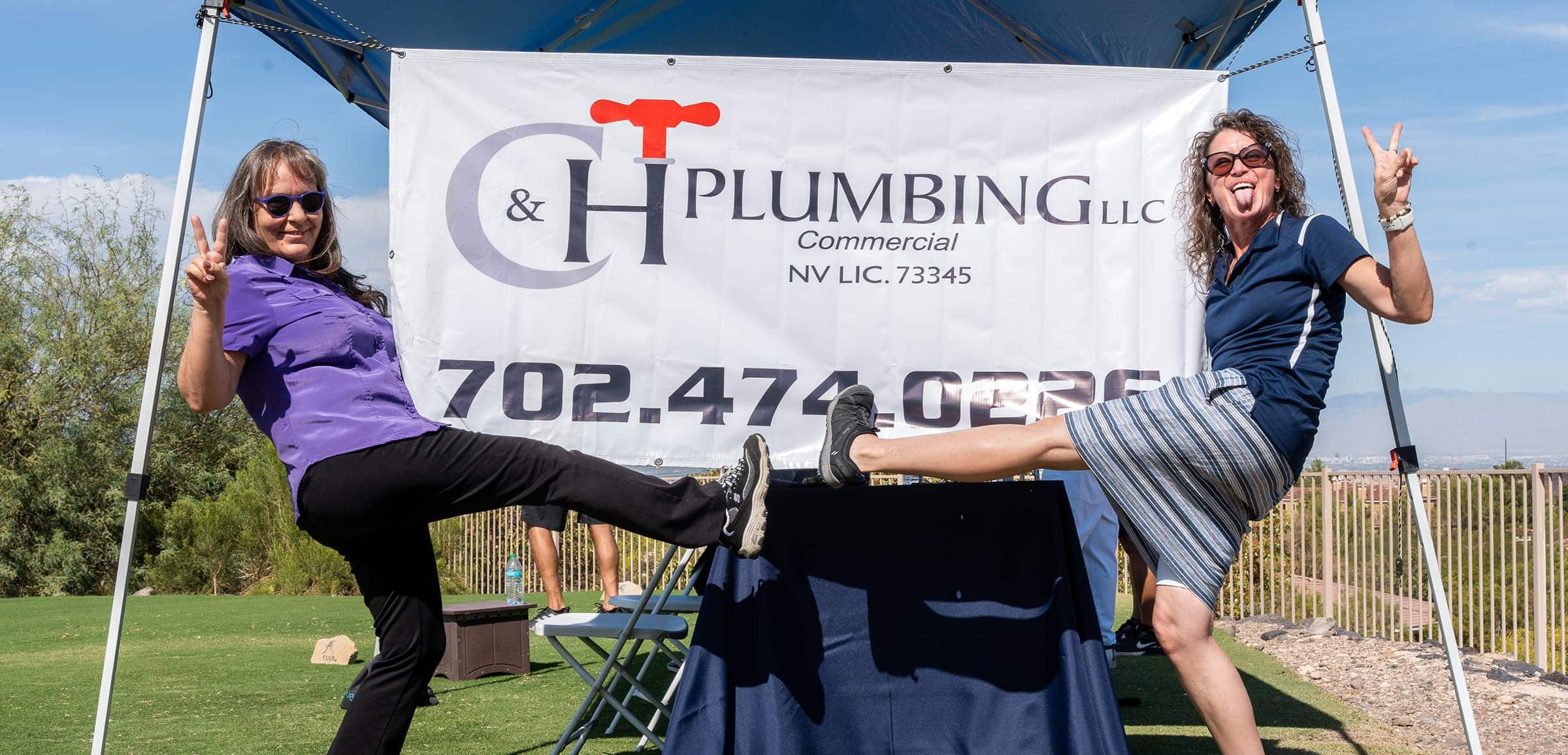 Tournament Sponsor Booths - C&H Plumbing