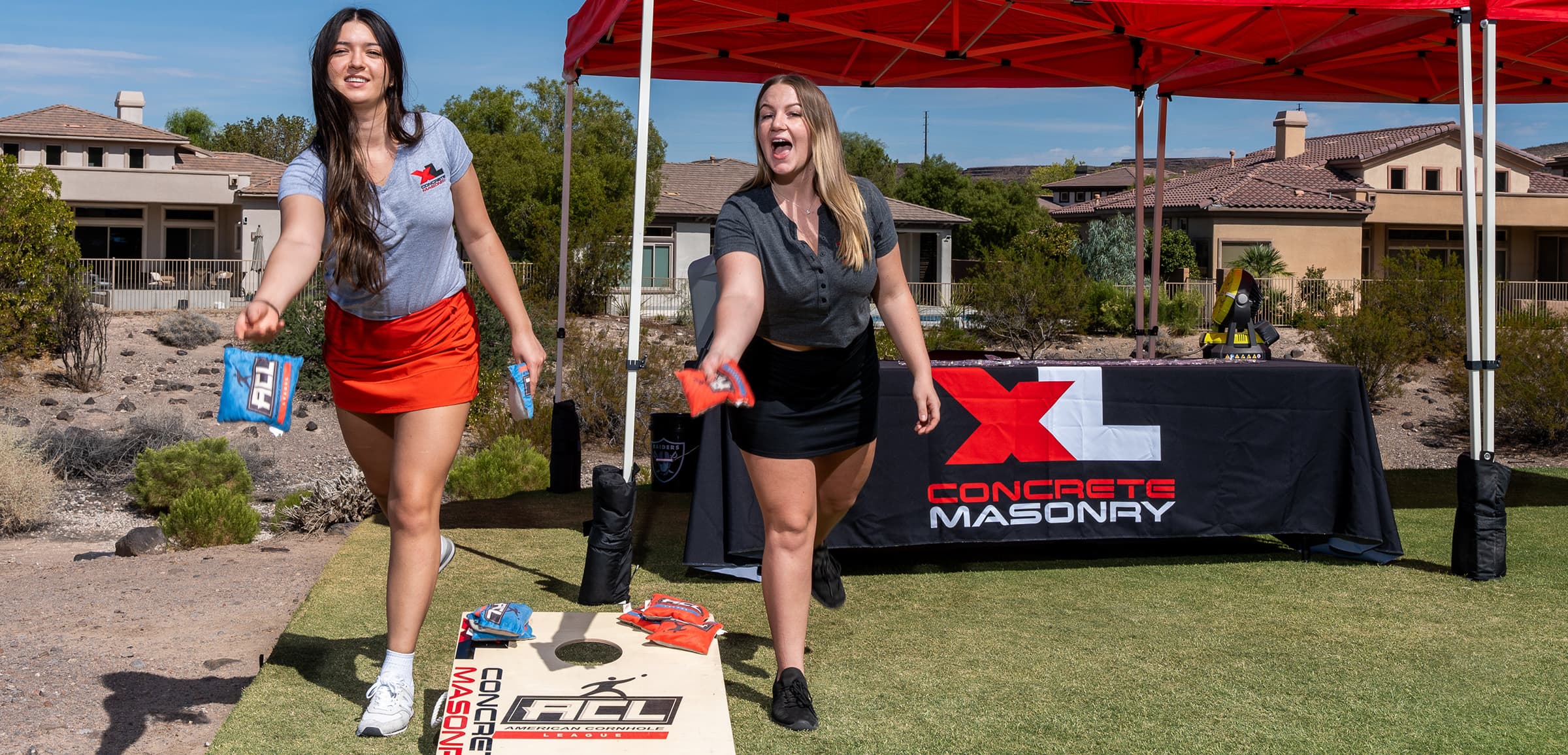 Tournament Sponsor Booths - XL Concrete Masonry